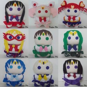 Default Sailor Scout Plushies 🌙